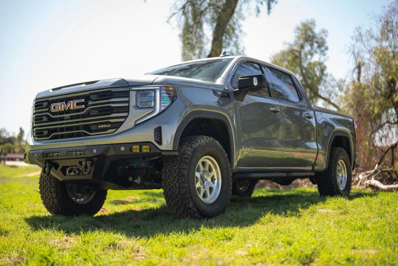 DV8 Offroad 2022+ GMC Sierra 1500 (Excl. AT4X & Diesel Models) Offroad Spec Series Front Bumper - Additional View 5