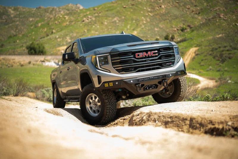 DV8 Offroad 2022+ GMC Sierra 1500 (Excl. AT4X & Diesel Models) Offroad Spec Series Front Bumper - Additional View 14