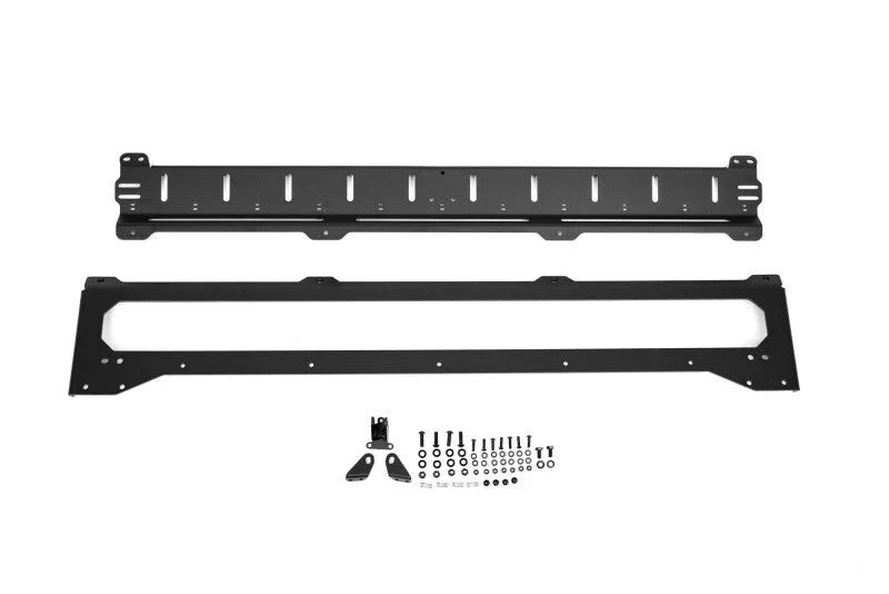 DV8 Offroad 2024-2025 Toyota Tacoma Roof Rack Light Mount - Installation View