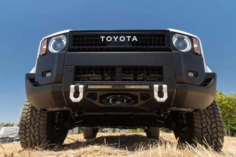 DV8 Offroad 2024 Toyota Land Cruiser Centric Front Bumper - Side View