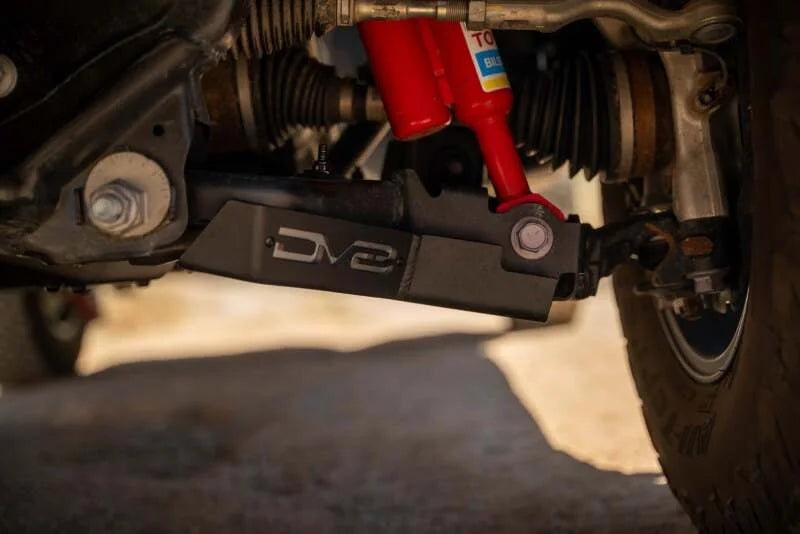DV8 Offroad 2024+ Toyota Tacoma A-Arm Skid Plates - Side View
