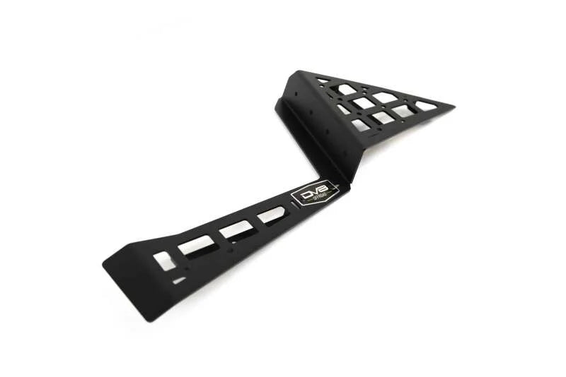 DV8 Offroad 2024 Toyota Tacoma Center Console Molle Panels & Digital Device Mount - Back View