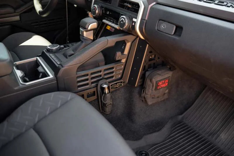 DV8 Offroad 2024 Toyota Tacoma Center Console Molle Panels & Digital Device Mount - Additional View 5
