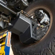 Load image into Gallery viewer, DV8 Offroad 2024 Toyota Tacoma Rear Shock &amp; Link Skid Plates - Back View