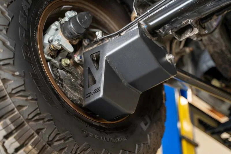 DV8 Offroad 2024 Toyota Tacoma Rear Shock & Link Skid Plates - Additional View 14