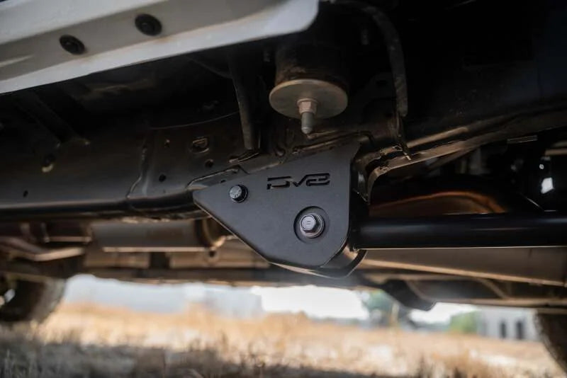 DV8 Offroad 2024+ Toyota Tacoma Trailing Arm Skid Plates - Back View