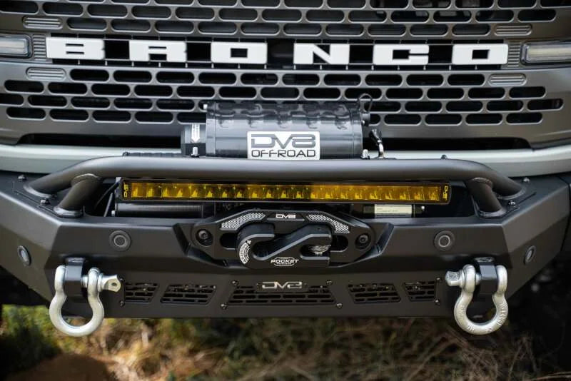DV8 Offroad 20In Elite Series Amber LED Light Bar - Single Row - Main Product View