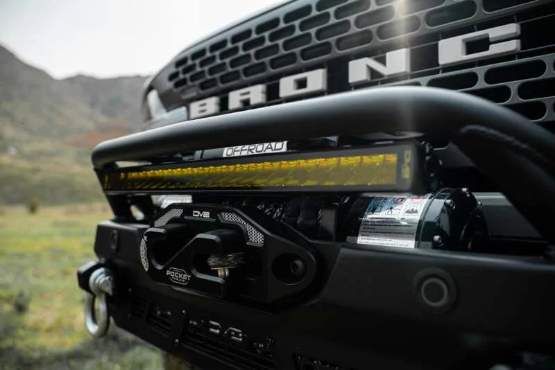 DV8 Offroad 20In Elite Series Amber LED Light Bar - Single Row - Additional View 5