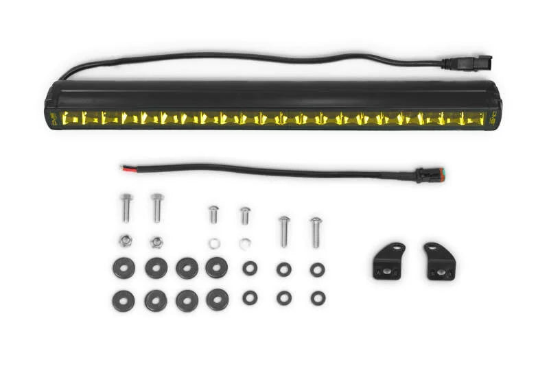 DV8 Offroad 20In Elite Series Amber LED Light Bar - Single Row - Additional View 13