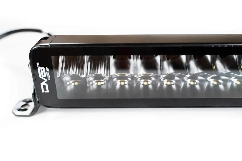 DV8 Offroad 20in Elite Series LED Light Bar Dual Row - Side View