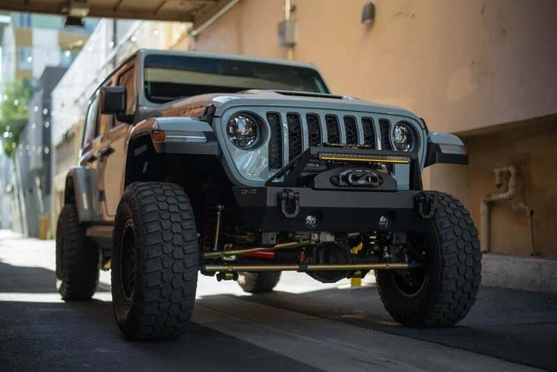 DV8 Offroad 20in Halo Elite Single Row Light Bar with Accent Light - White/Amber - Additional View 5