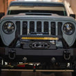 Load image into Gallery viewer, DV8 Offroad 20in Halo Elite Single Row Light Bar with Accent Light - White/Amber - Additional View 9