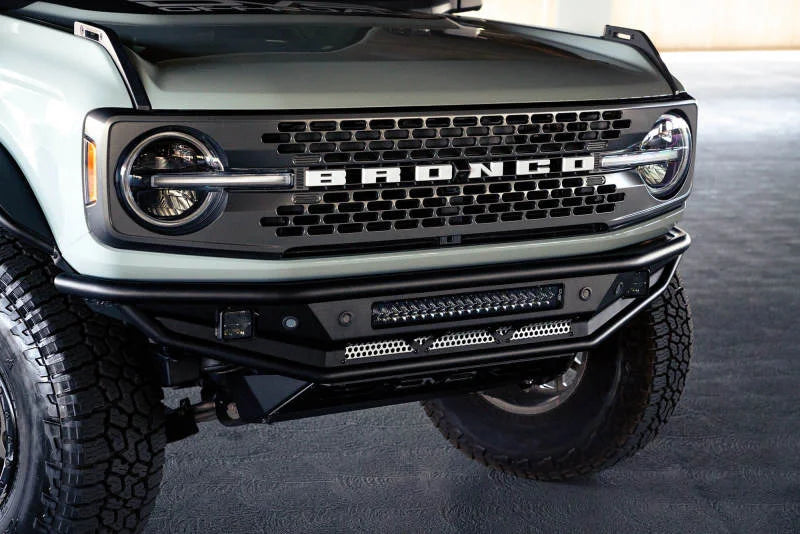 DV8 Offroad 21-22 Ford Bronco Competition Series Front Bumper - Additional View 5