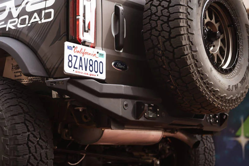 DV8 Offroad 21-22 Ford Bronco FS-15 Series Rear Bumper - Back View