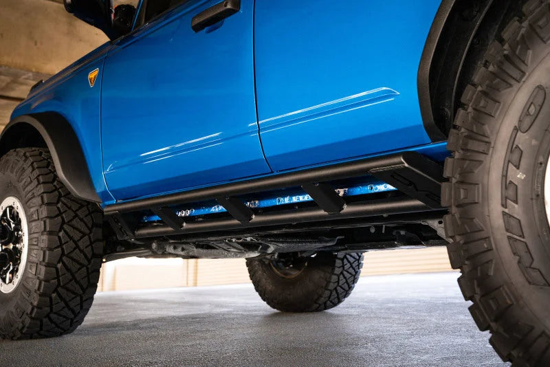 DV8 Offroad 21-22 Ford Bronco FS-15 Series Rock Sliders - Additional View 11