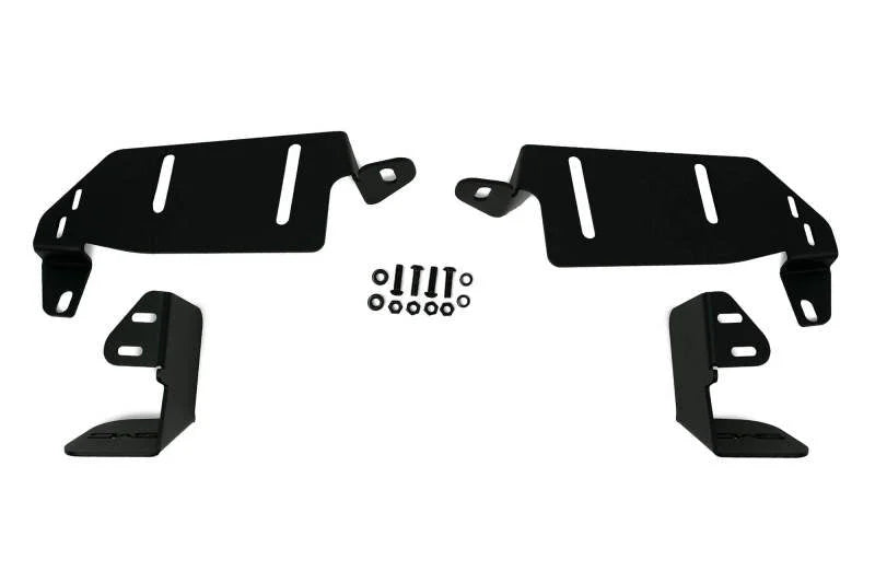 DV8 Offroad 21-22 Ford Bronco Factory Bumper Pocket Light Mount (Pair) 3in LED Pod Lights - Main Product View