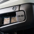 Load image into Gallery viewer, DV8 Offroad 21-22 Ford Bronco Factory Bumper Pocket Light Mount (Pair) 3in LED Pod Lights - Back View
