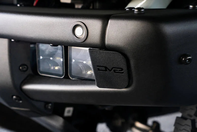 DV8 Offroad 21-22 Ford Bronco Factory Bumper Pocket Light Mount (Pair) 3in LED Pod Lights - Additional View 7