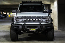Load image into Gallery viewer, DV8 Offroad 21-22 Ford Bronco Factory Front Bumper Licence Relocation Bracket - Front - Side View