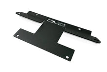 Load image into Gallery viewer, DV8 Offroad 21-22 Ford Bronco Factory Front Bumper Licence Relocation Bracket - Front - Back View