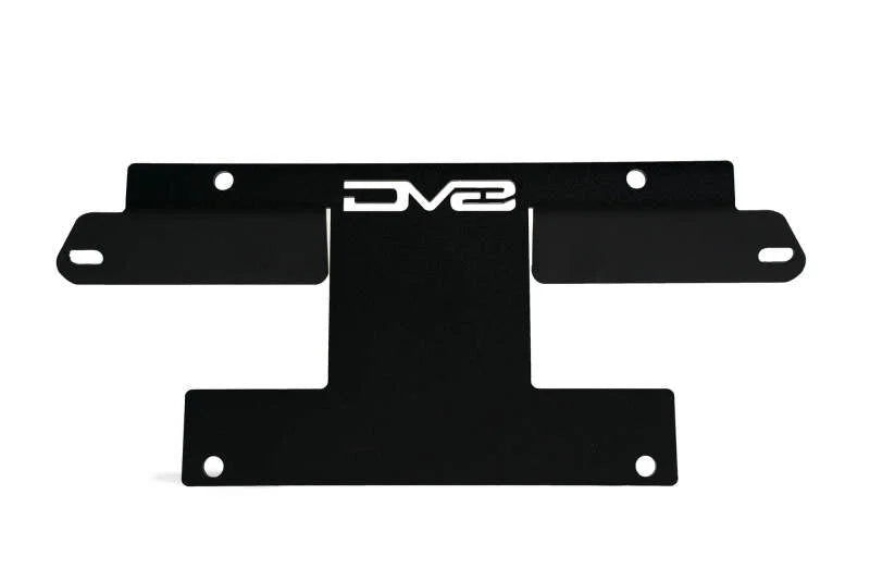 DV8 Offroad 21-22 Ford Bronco Factory Front Bumper Licence Relocation Bracket - Front - Additional View 11