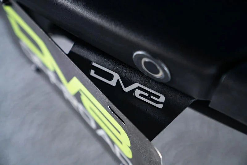 DV8 Offroad 21-22 Ford Bronco Factory Front Bumper License Relocation Bracket - Side - Additional View 8