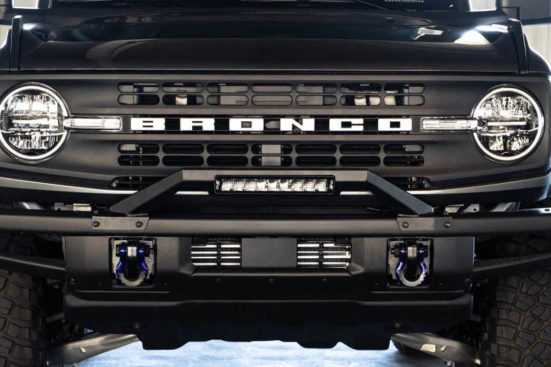 DV8 Offroad 21-22 Ford Bronco Factory Modular Front Bumper Bull Bar - Additional View 11