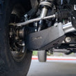 Load image into Gallery viewer, DV8 Offroad 21-22 Ford Bronco Front Lower Control Arm Skid Plate - Installation View