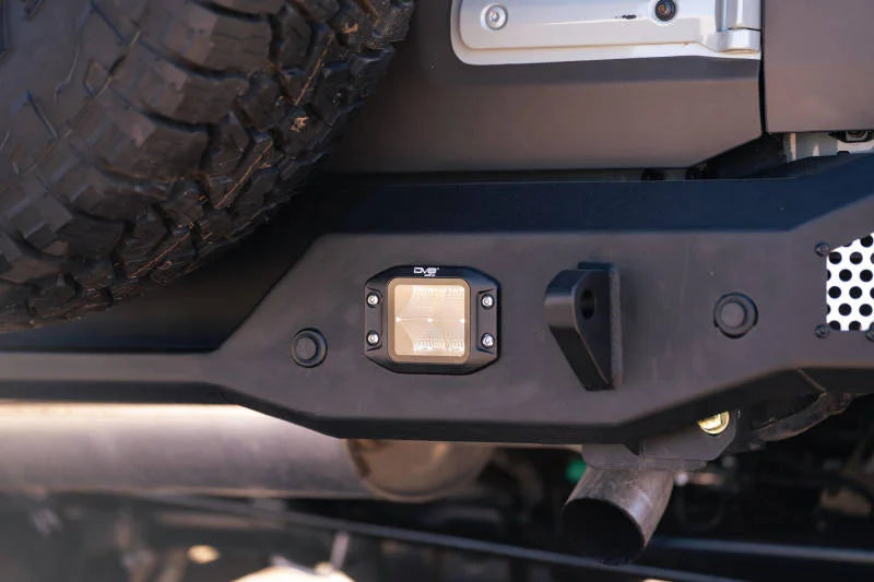 DV8 Offroad 21-22 Ford Bronco MTO Series Rear Bumper - Side View