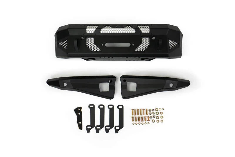DV8 Offroad 21-22 Ford F-150 MTO Series Winch Front Bumper - Back View