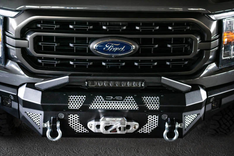DV8 Offroad 21-22 Ford F-150 MTO Series Winch Front Bumper - Additional View 16
