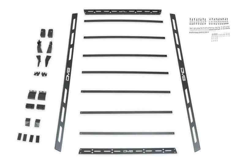 DV8 Offroad 21-23 Ford Bronco 2-Door Hard Top Roof Rack - Installation View