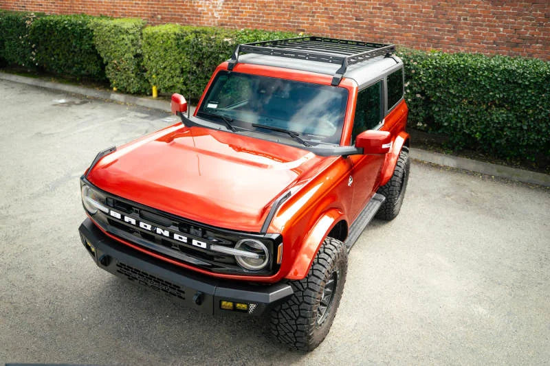 DV8 Offroad 21-23 Ford Bronco 2-Door Hard Top Roof Rack - Additional View 11