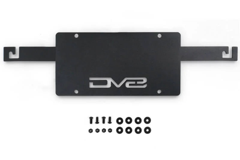 DV8 Offroad 21-23 Ford Bronco Capable Bumper Front License Plate Mount - Additional View 12