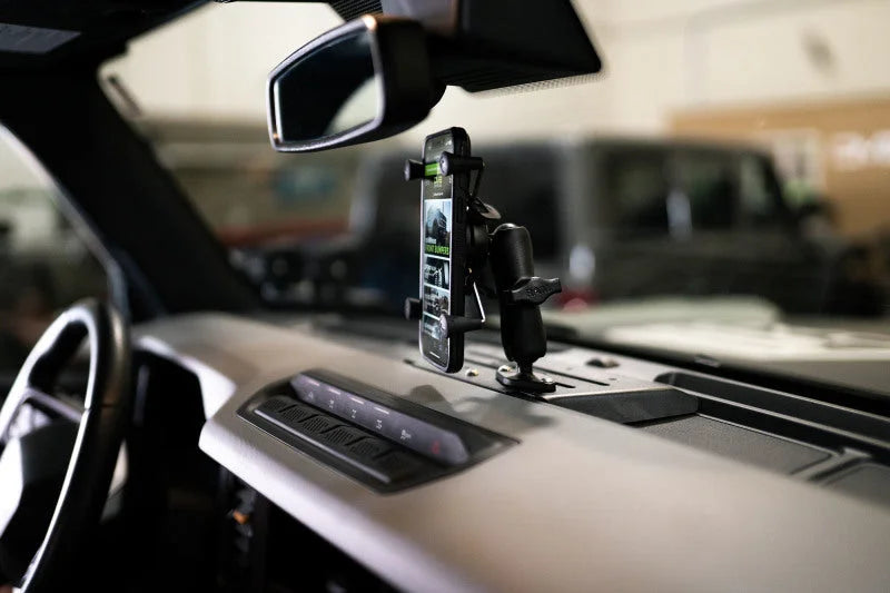 DV8 Offroad 21-23 Ford Bronco Digital Device Dash Mount - Additional View 9