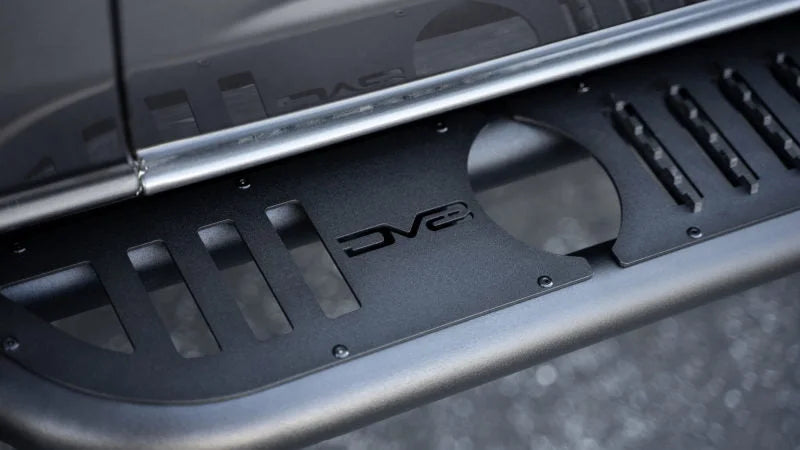 DV8 Offroad 21-23 Ford Bronco OE Plus 2-Door Side Steps - Back View