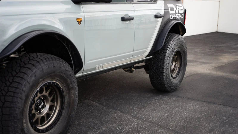 DV8 Offroad 21-23 Ford Bronco Pinch Weld Covers - Side View