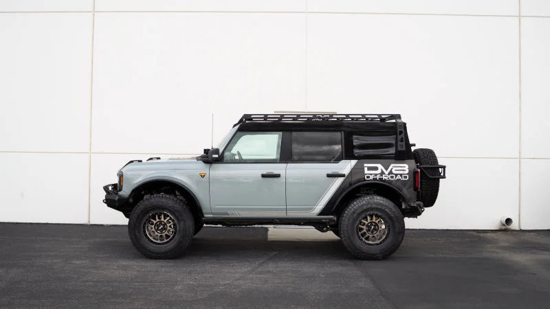 DV8 Offroad 21-23 Ford Bronco Pinch Weld Covers - Installation View