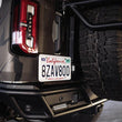 Load image into Gallery viewer, DV8 Offroad 21-23 Ford Bronco Rear License Plate Relocation Bracket - Side View