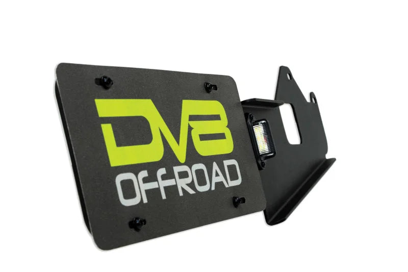 DV8 Offroad 21-23 Ford Bronco Rear License Plate Relocation Bracket - Additional View 7
