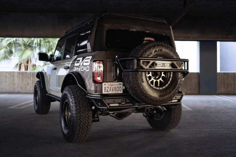 DV8 Offroad 21-23 Ford Bronco Rear License Plate Relocation Bracket - Additional View 8
