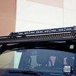 Load image into Gallery viewer, DV8 Offroad 21-23 Ford Bronco Soft Top Roof Rack - Back View