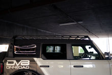 Load image into Gallery viewer, DV8 Offroad 21-23 Ford Bronco Soft Top Roof Rack - Installation View