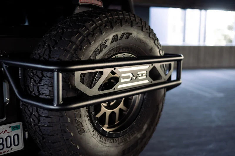 DV8 Offroad 21-23 Ford Bronco Spare Tire Guard & Accessory Mount - Additional View 7