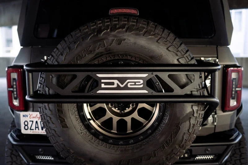 DV8 Offroad 21-23 Ford Bronco Spare Tire Guard & Accessory Mount - Additional View 13