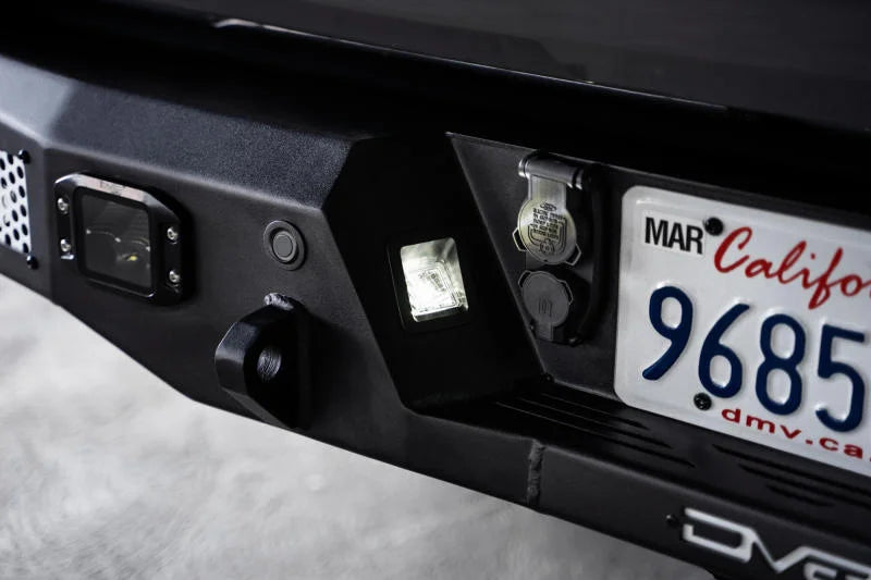 DV8 Offroad 21-23 Ford F-150 MTO Series Rear Bumper - Side View
