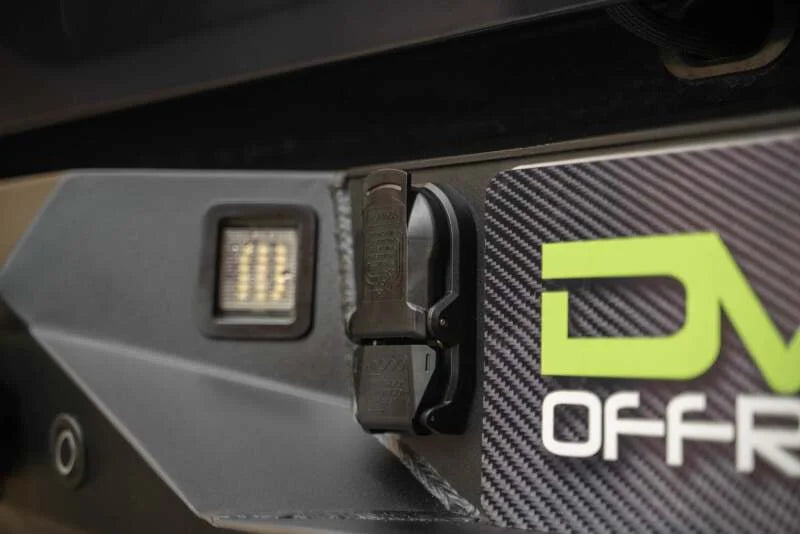 DV8 Offroad 21-23 Ford F-150 Spec Series Rear Bumper - Installation View