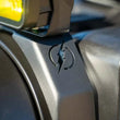 Load image into Gallery viewer, DV8 Offroad 21-23 Jeep Wrangler JL 4XE Dual Light Pod Mounts - Installation View