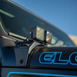 Load image into Gallery viewer, DV8 Offroad 21-23 Jeep Wrangler JL 4XE Dual Light Pod Mounts - Additional View 14
