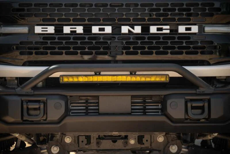 DV8 Offroad 21-24 Ford Bronco Capable Bull Bar - Main Product View